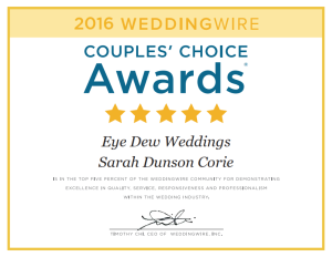 WeddingWire.com 2016 Couples' Choice Award